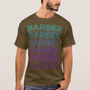 Barber Retro T Shirt