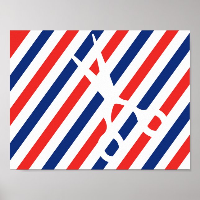 Barber Scissors Poster (Framsidan)