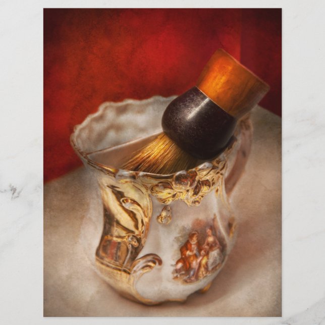 Barber - Sha - Hårdheten hos barberingen Reklamblad (Framsidan)