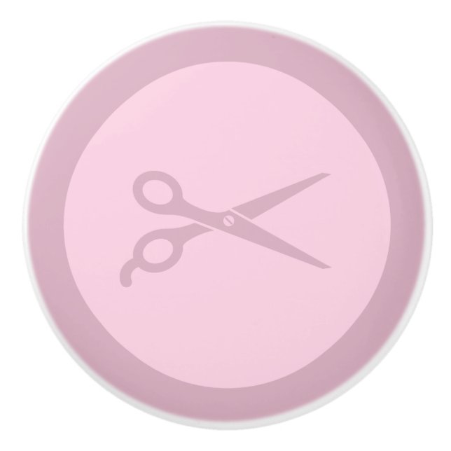 Barber Shears Hair Salon Scissors ANPASSNINGSBAR F Knopp (Framsidan)