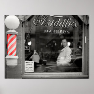 BARBER SHOP 1941 POSTER