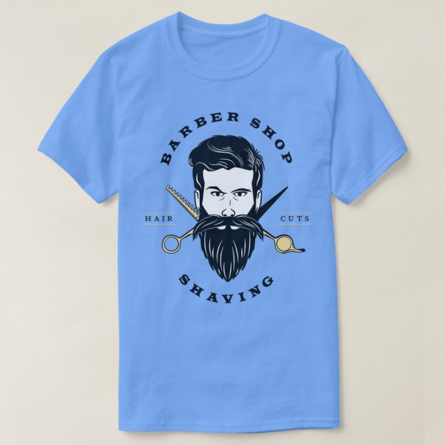 Barber Shop 27 T Shirt (Design framsida)
