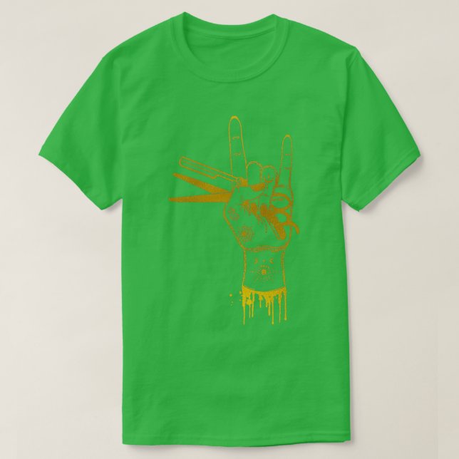 Barber Shop Art 5 T Shirt (Design framsida)