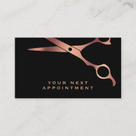 Barber Shop Black Hair Salon avtalskort Rabattkort