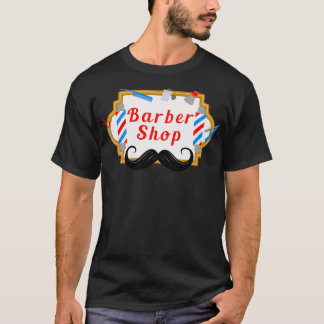 Barber Shop Design 2 T Shirt