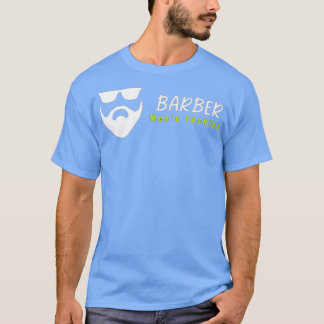 Barber Shop Design 4 T Shirt