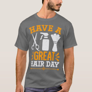 Barber Shop Haircut Beard Hairdresser Gift 3 T Shirt