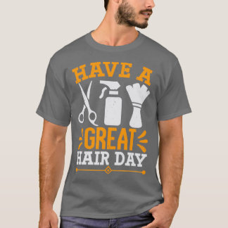 Barber Shop Haircut Beard Hairdresser Gift 3 T Shirt