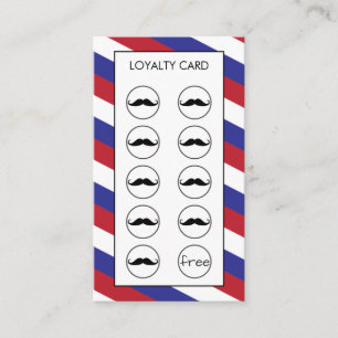 Barber Shop Loyalty Slår kort