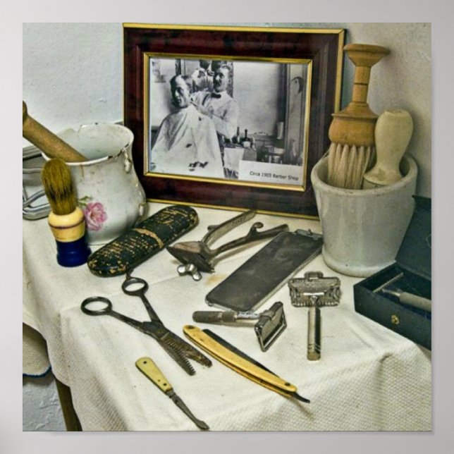 Barber Shop Poster (Framsidan)