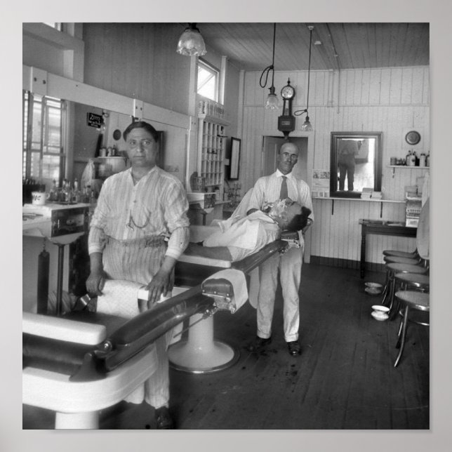 Barber Shop Poster (Framsidan)