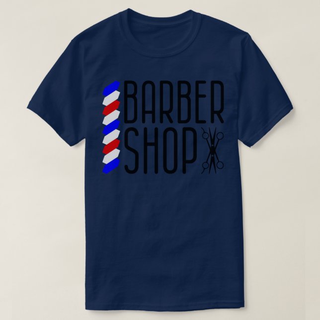Barber Shop T Shirt (Design framsida)