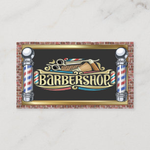 Barber Shop Visitkort