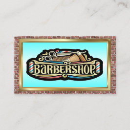 Barber Shop Visitkort