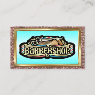 Barber Shop Visitkort