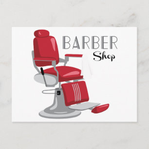 Barber Shop Vykort