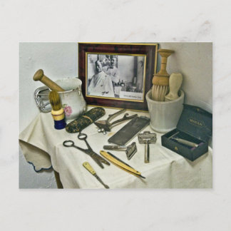 Barber Shop Vykort