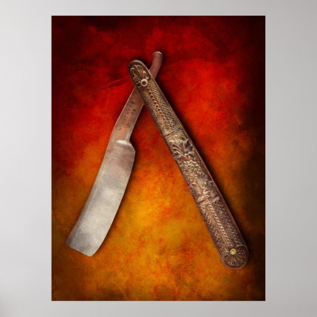 Barber - Skiva - Behålla ett styvt övre läppar Poster (Framsidan)