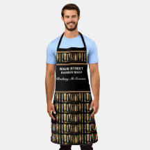 BARBER Skriv ut Apron