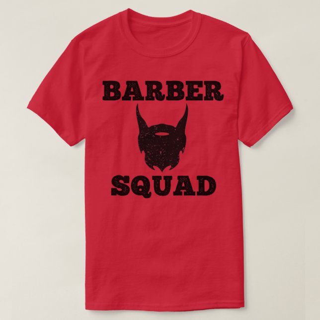 Barber Squad T Shirt (Design framsida)