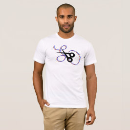 Barber Stylist Sax Sväng T Shirt