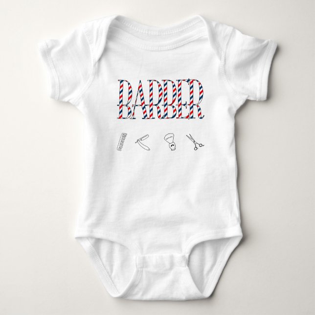 Barber T Shirt (Framsida)
