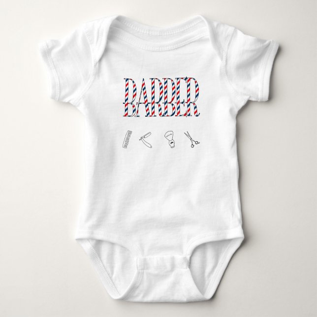 Barber T Shirt (Framsida)