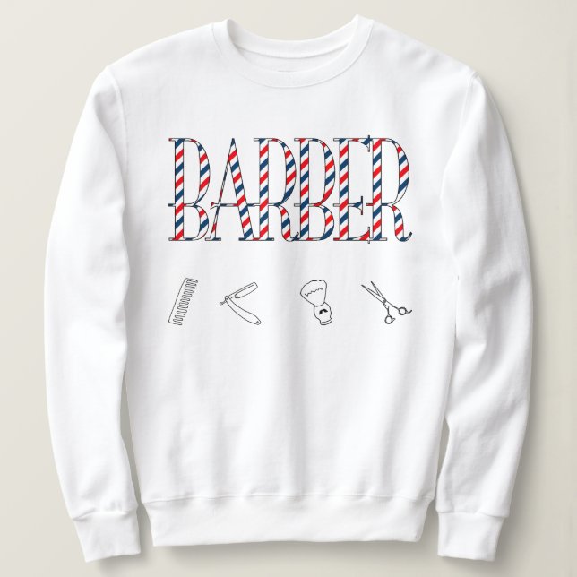 Barber T-shirt (Design framsida)