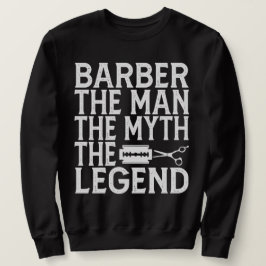 Barber The Man 2024 Lång Ärmad Tröja