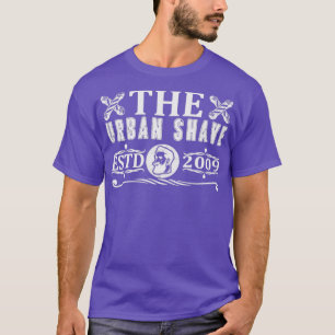 Barber the Urban Shave Establishing 2009 T Shirt