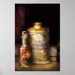 Barber - Vass och Dohme's Violet Toilet Powder Poster