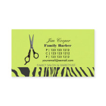Barber Vassare sax Zebra ränder Mönster
