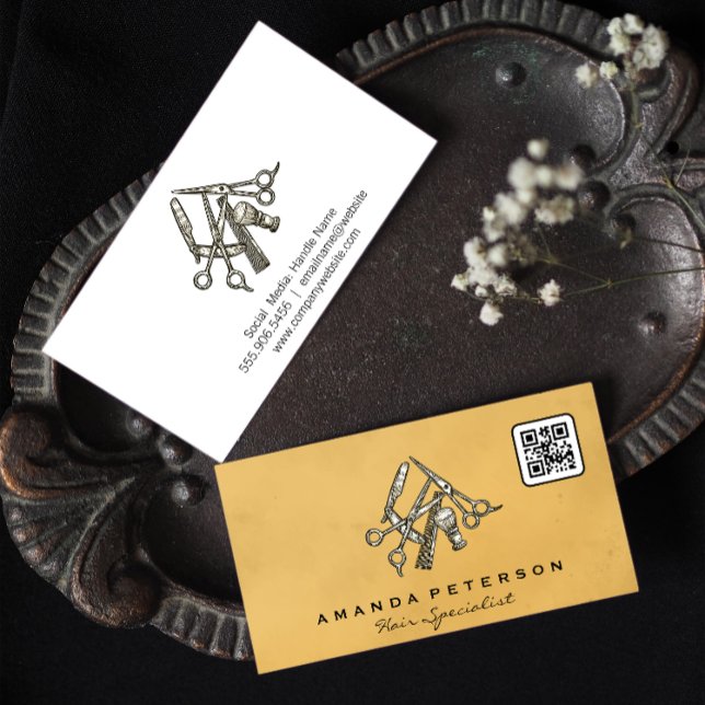 Barber Verktyg | KN-nummer Visitkort (Skapare uppladdad)