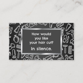 💇 Barber Visitkort