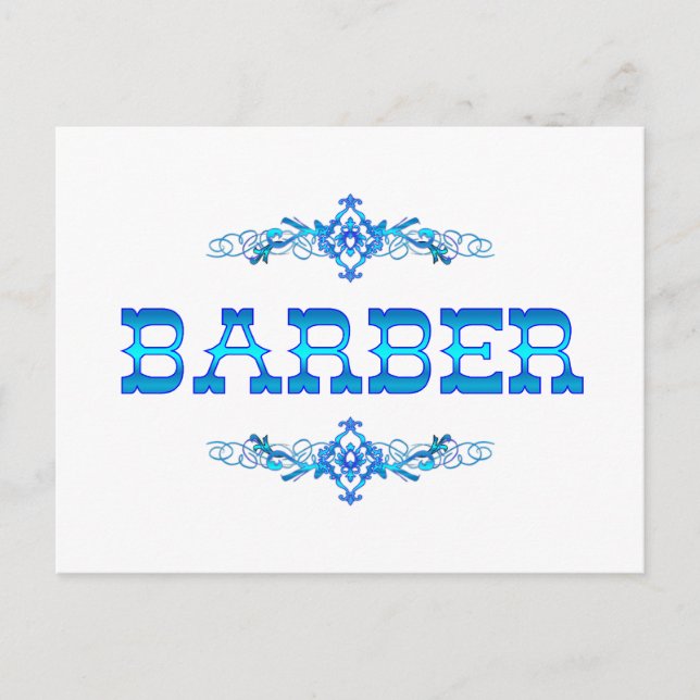 BARBER VYKORT (Framsida)
