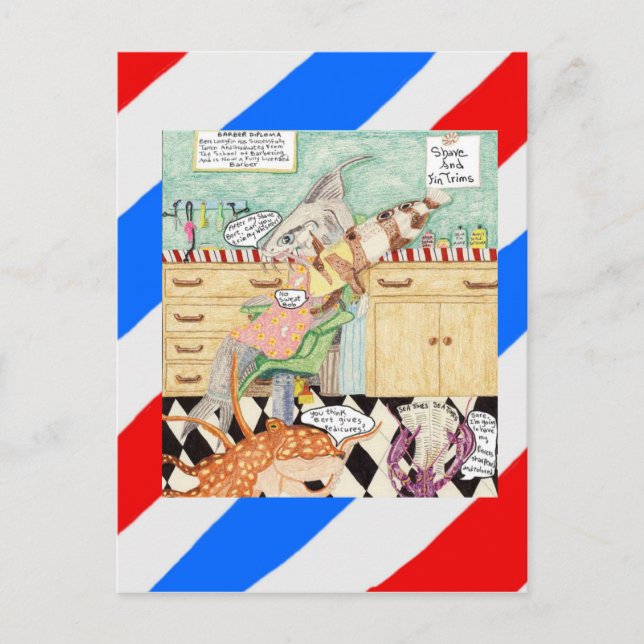 Barber Vykort (Framsida)