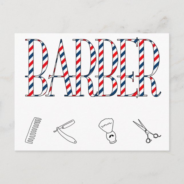 Barber Vykort (Framsida)