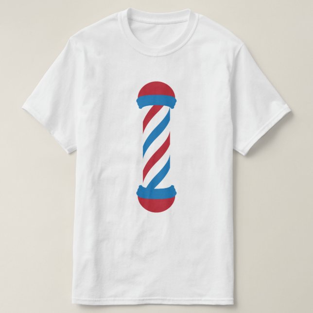 barberaffär tee (Design framsida)