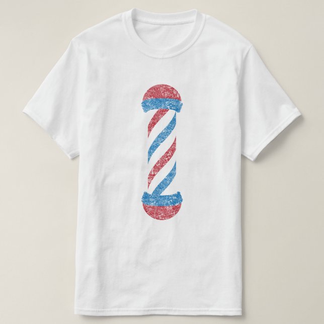 barberaffär tee (Design framsida)