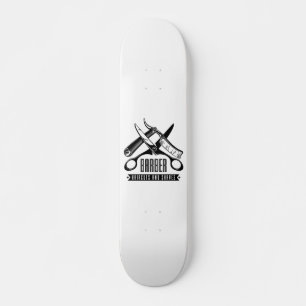 Barberare - frisyr och rakningar mini skateboard bräda 18,5 cm