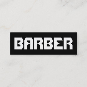 BARBERARE MINI VISITKORT