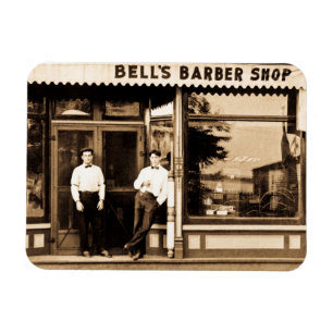 Barberare Vintage Retro Americana Magnet