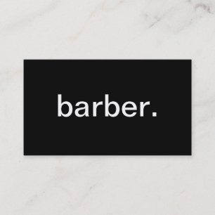 Barberare Visitkort