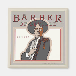 Barberaren av Seville! Opera Magnet