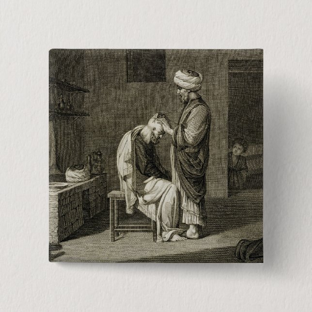 Barberaren, från konster för volym II och handel Knapp (Framsida)