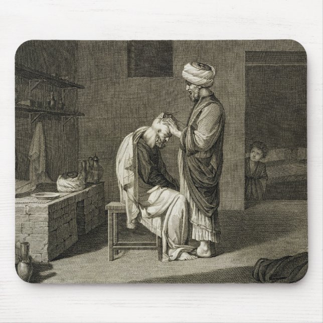 Barberaren, från konster för volym II och handel Musmatta (Framsidan)