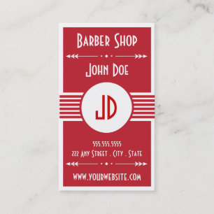 Barberaren shoppar kundlojalitetvisitkorten lojalitetskort