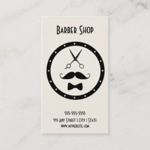 Barberaren shoppar visitkorten visitkort