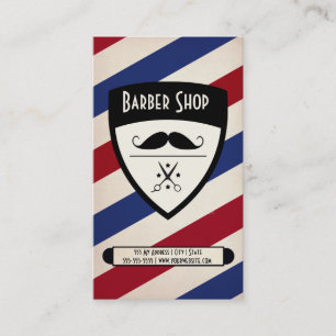 Barberaren shoppar visitkorten visitkort