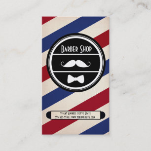 Barberaren shoppar visitkorten visitkort